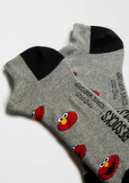 BeSesameStreet Elmo Grey Ankle