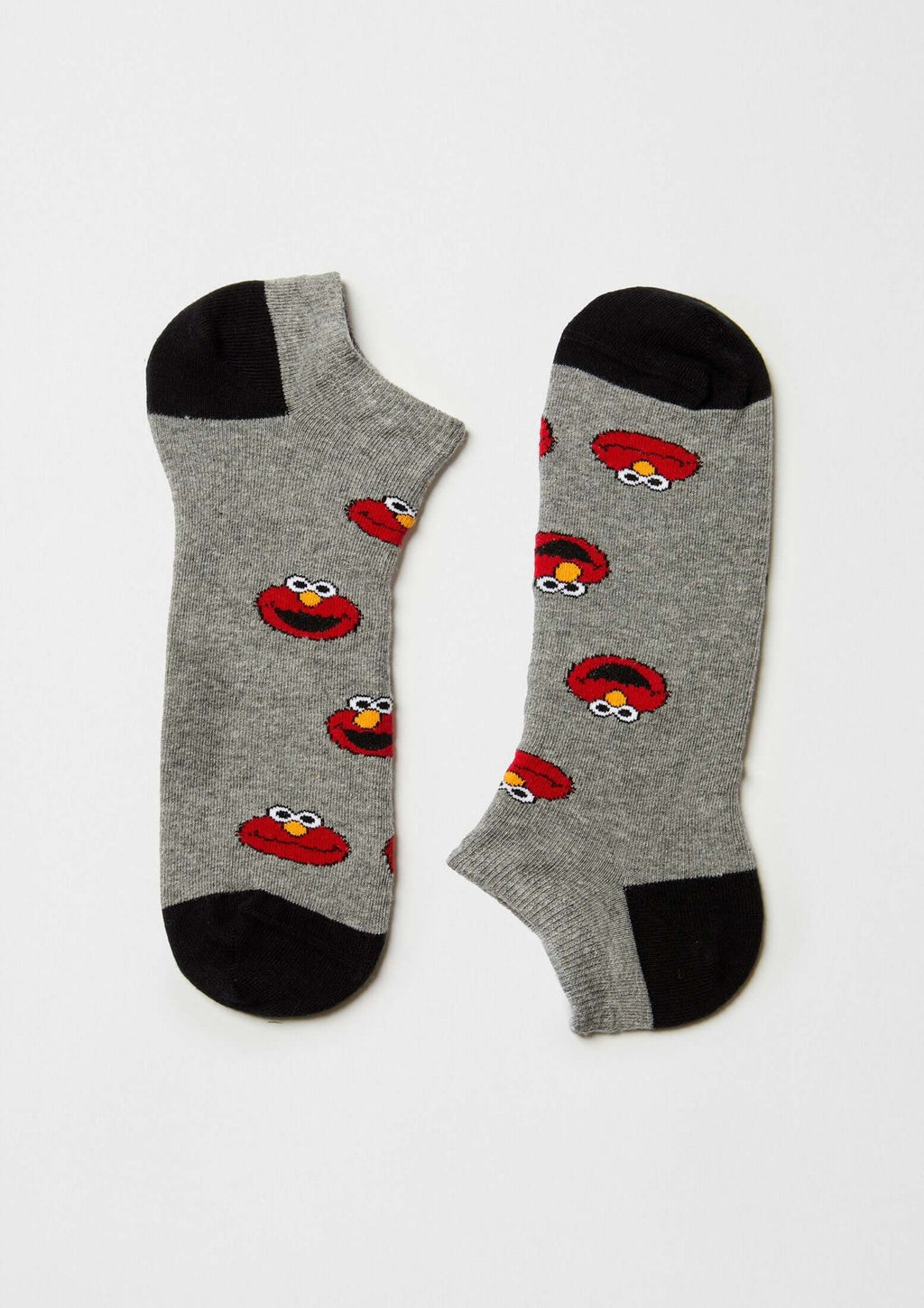 BeSesameStreet Elmo Grey Ankle