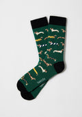 Chaussettes BePets Teckels Vert