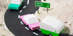 Voiture en Bois Candycar World - Berline rose – vue produit 11