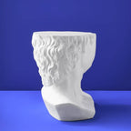 Table d'appoint David, Blanc Magnésie, 53 x 46 x 53 cm