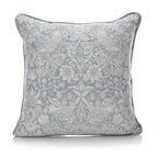 Coussin William Morris - Strawberry Thief bleu clair