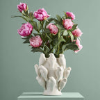 M. Oisillon White Vase