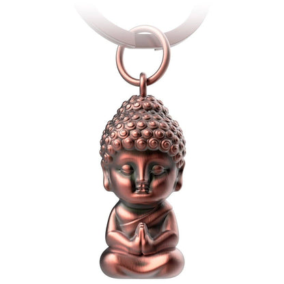 Porte-clés « Karma » Bouddha - Pendentif Bouddha - Mini-porte-bonheur Bouddha - Figurine cadeau Chakra Yoga