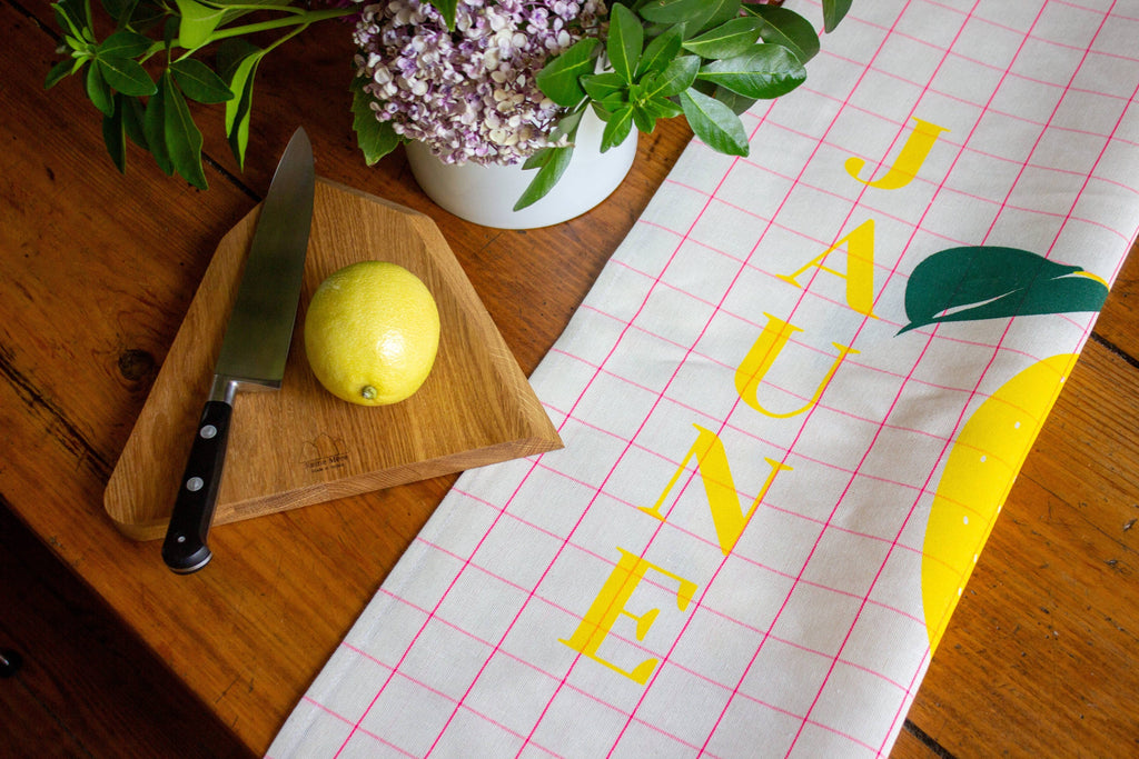 Torchon Jaune Citron | Oggetti di design e regali originali