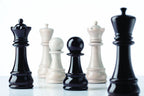 Moulin à épices « Chess » Roi en hêtre laqué noir brillant
