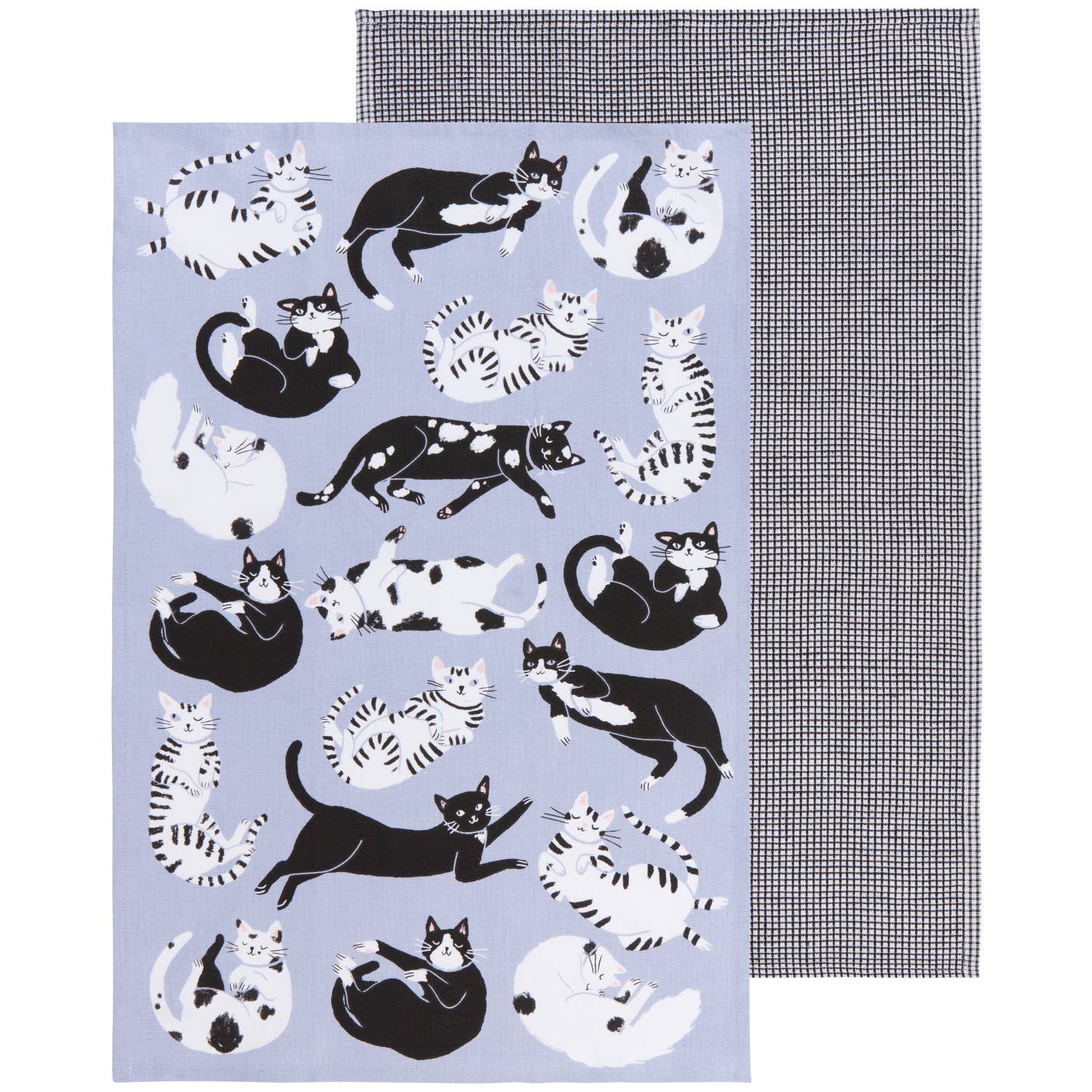 Ensemble de 2 torchons Miaou & Pour Toujours | Design e regali originali