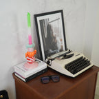 Bougeoir-Bonbon Toffee Agrafé-Multicolore - 11x11x18cm | Designproducten en originele cadeaus