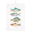 Torchon – Quatre poissons colorés