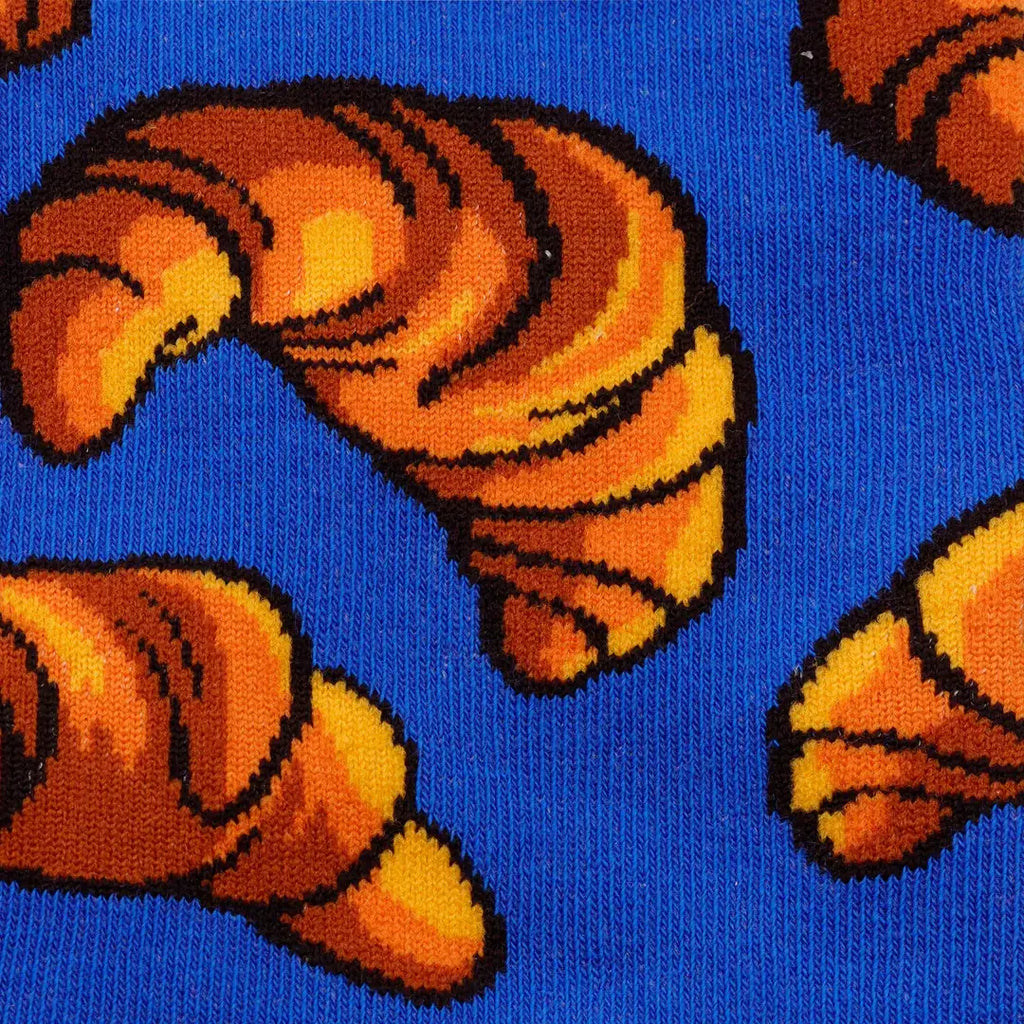 Croissant-Socken