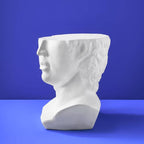 Table d'appoint David, Blanc Magnésie, 53 x 46 x 53 cm