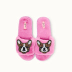Paire de broches pour Chaussons - Bouledogue français | Design e regali originali
