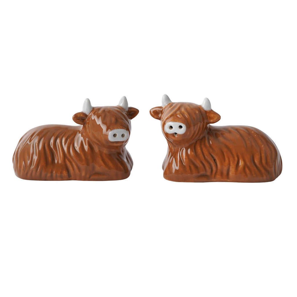 Salière et poivrière “Bramble Farm” Vaches des Highland – vue 4