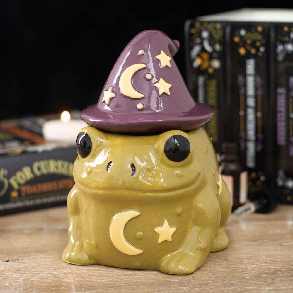 Brûleur d'huile « Crapaud magique » d'Halloween