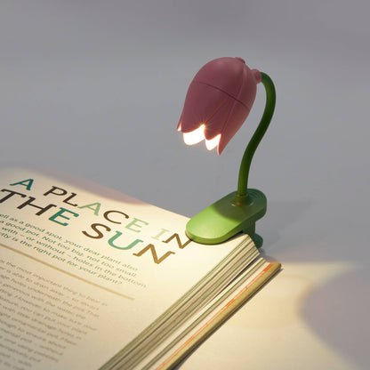 Lumière de lecture Tulipe Rose