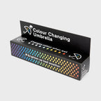 Colour-changing umbrella