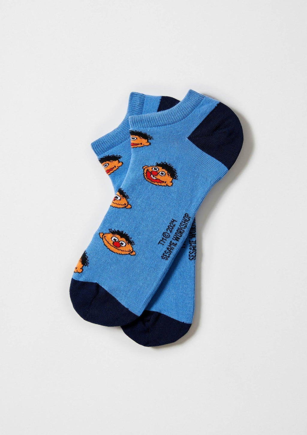Chaussettes BeSesameStreet Epi Blue Ankle – Besocks
