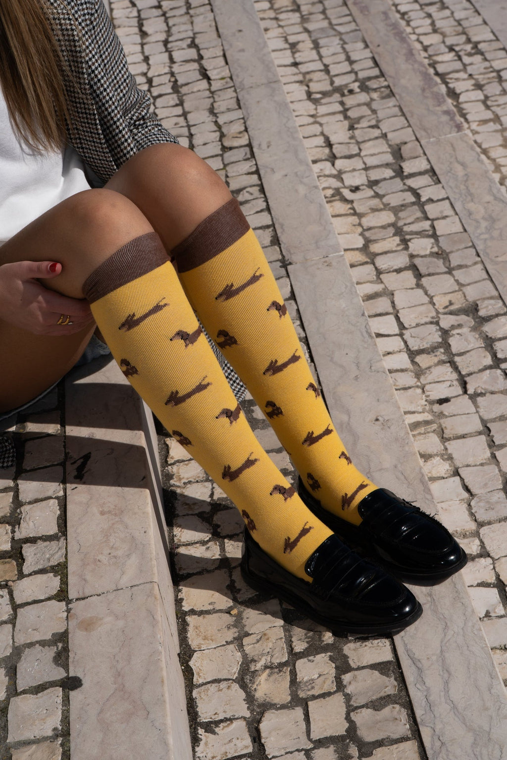 Chaussettes de Compression « Kiko – Chien Teckel » - Chulé