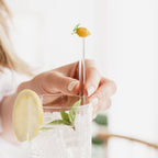 Agitateurs à cocktail en verre Citron | Designproducten en originele cadeaus
