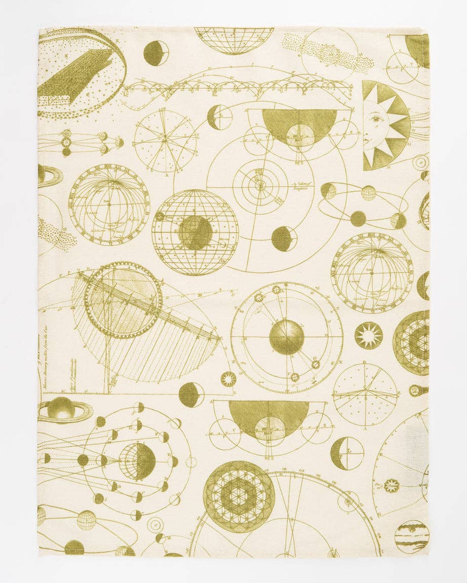 Oggetto regalo di design – Torchon Univers – produit scientifique Cognitive Surplus EU, vue 1