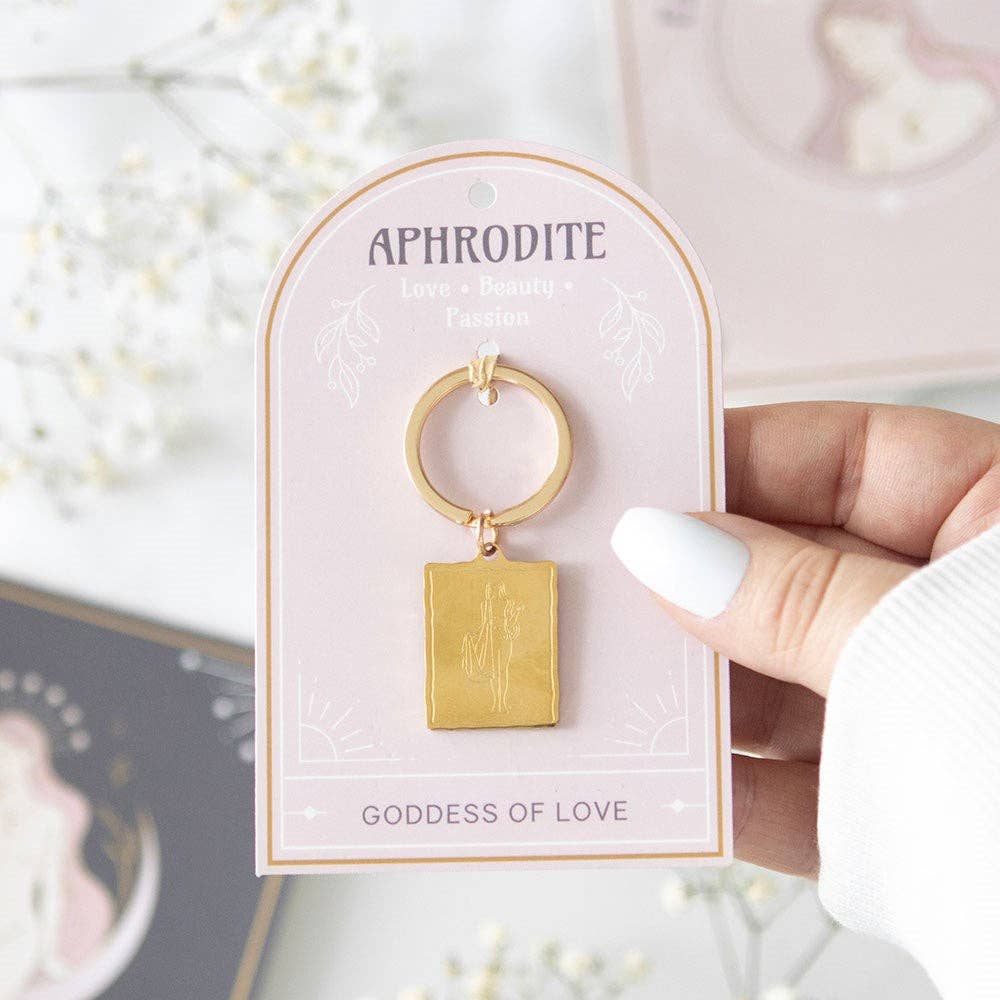 Porte-clés Talisman Déesse Aphrodite "Goddess of Love" | Design e regali originali