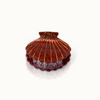 Pince à cheveux Coquillage rouge pailleté | Designproducten en originele cadeaus