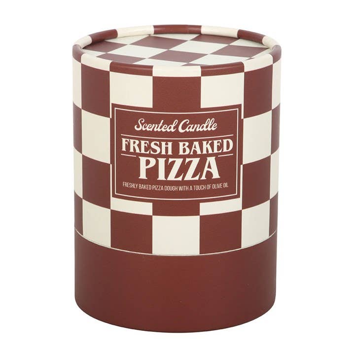Freshly baked pizza scented candle