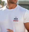 Designcadeau – t shirt brode papa poule juste un t shirt 49190732