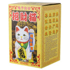 Chat chanceux noir 15cm