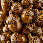 Vase Glands, Grès Marron, 19 x 19 x 27 cm