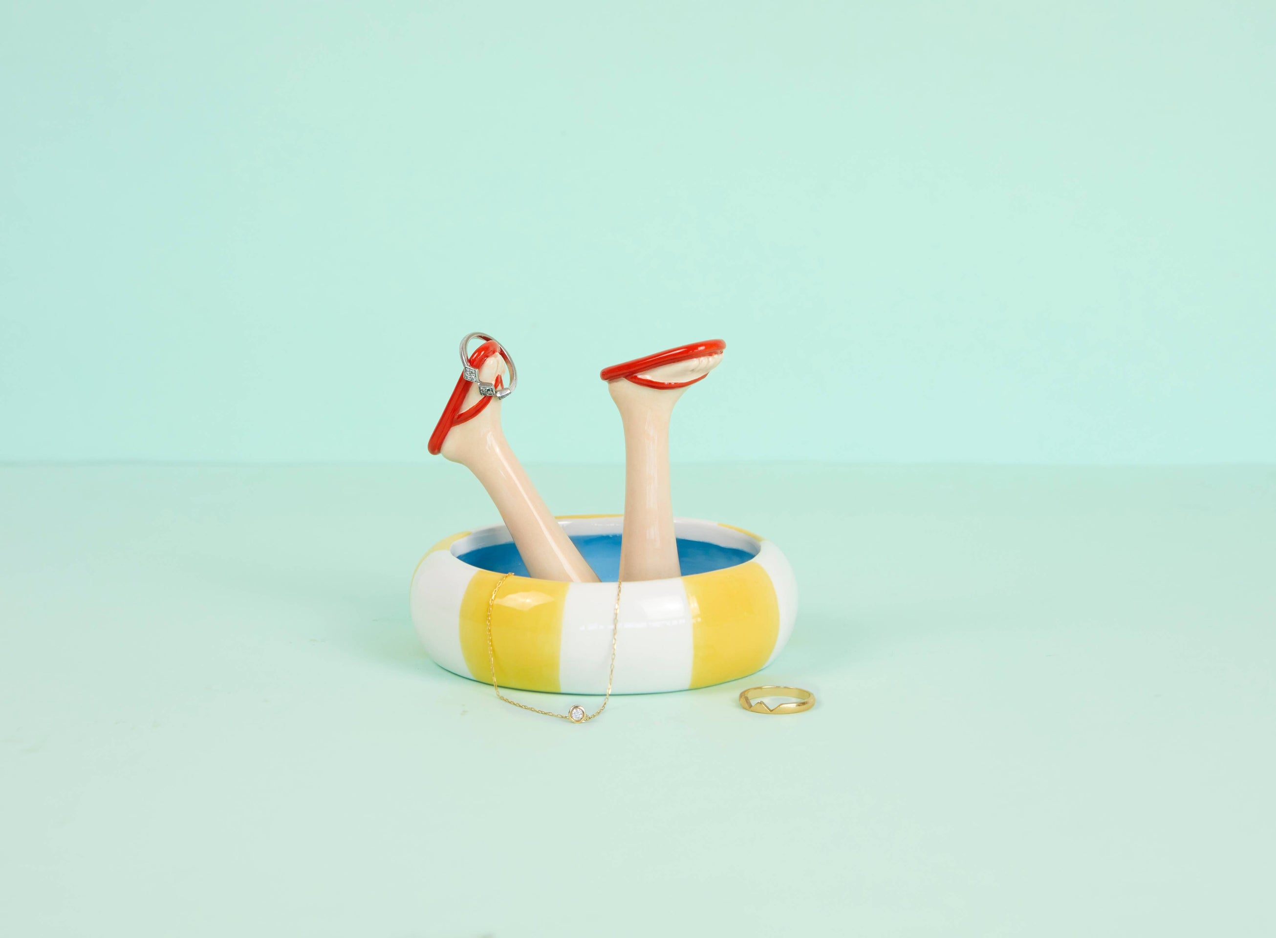 Porte-bagues « Happy Legs Summer »