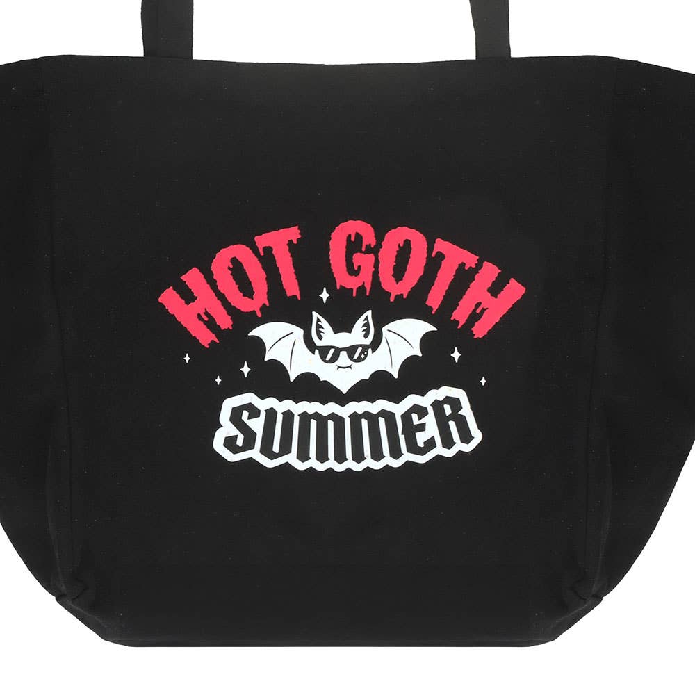 "Hot Goth Summer" Beach Tote