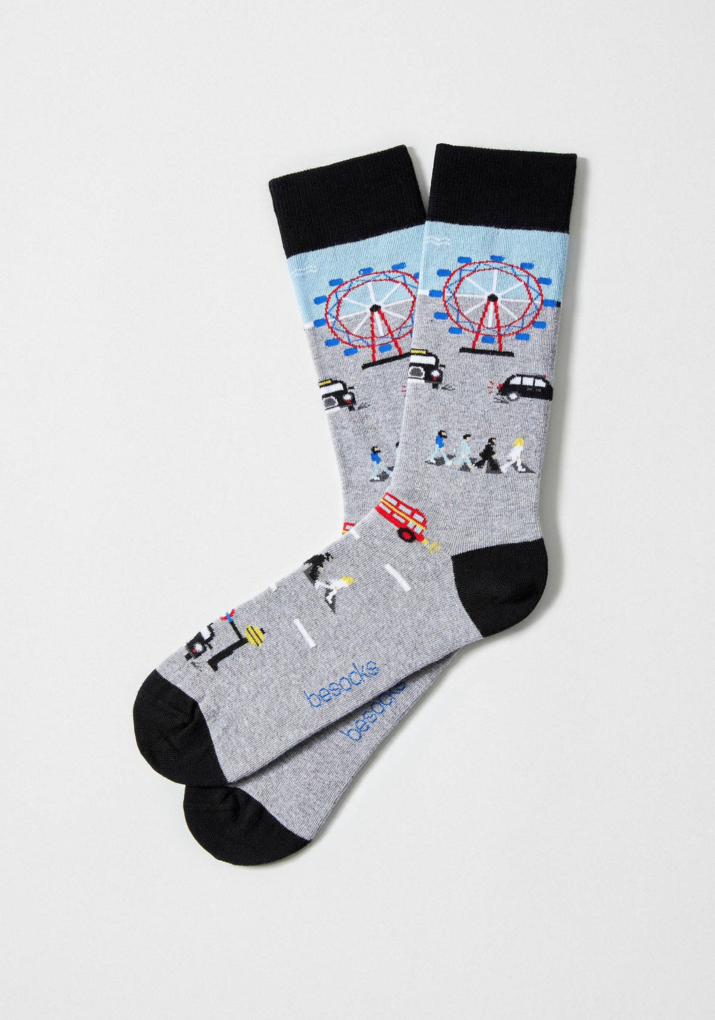 Chaussettes BeLondon Gris | Oggetti di design e regali originali