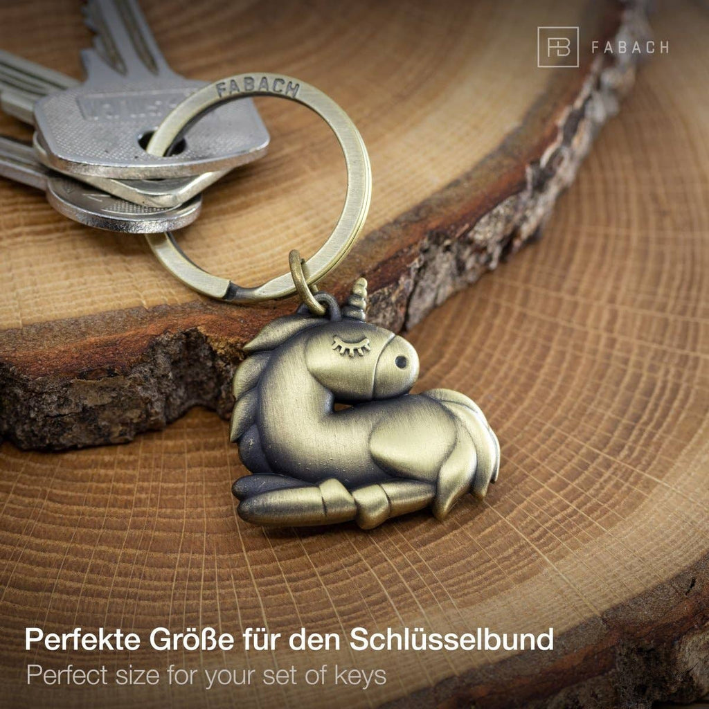 Oggetto regalo di design – porte cles licorne sleepy fabach 