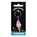 Porte-clés cône de glace gothique