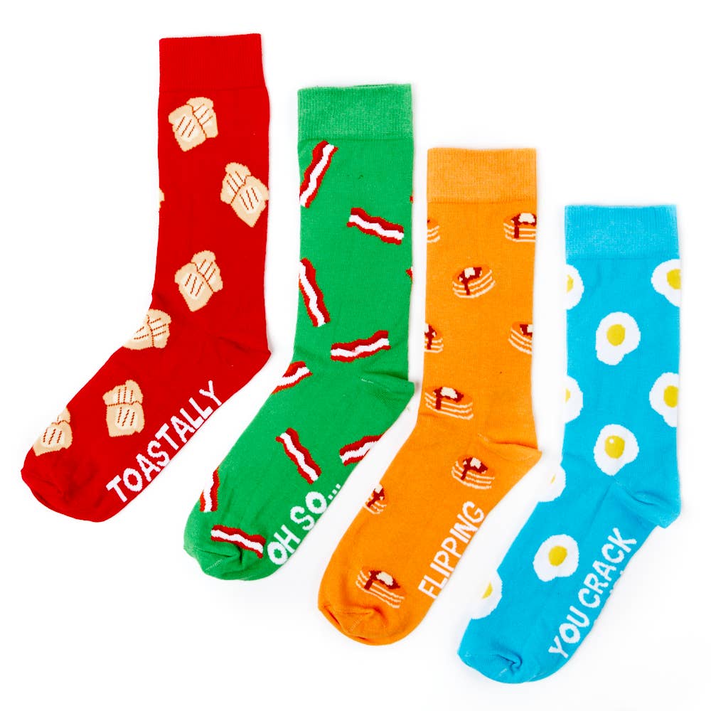 Designcadeau – coffret chaussettes brunch urban eccentric 