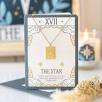 Le Collier de Carte de Tarot Vintage Étoile