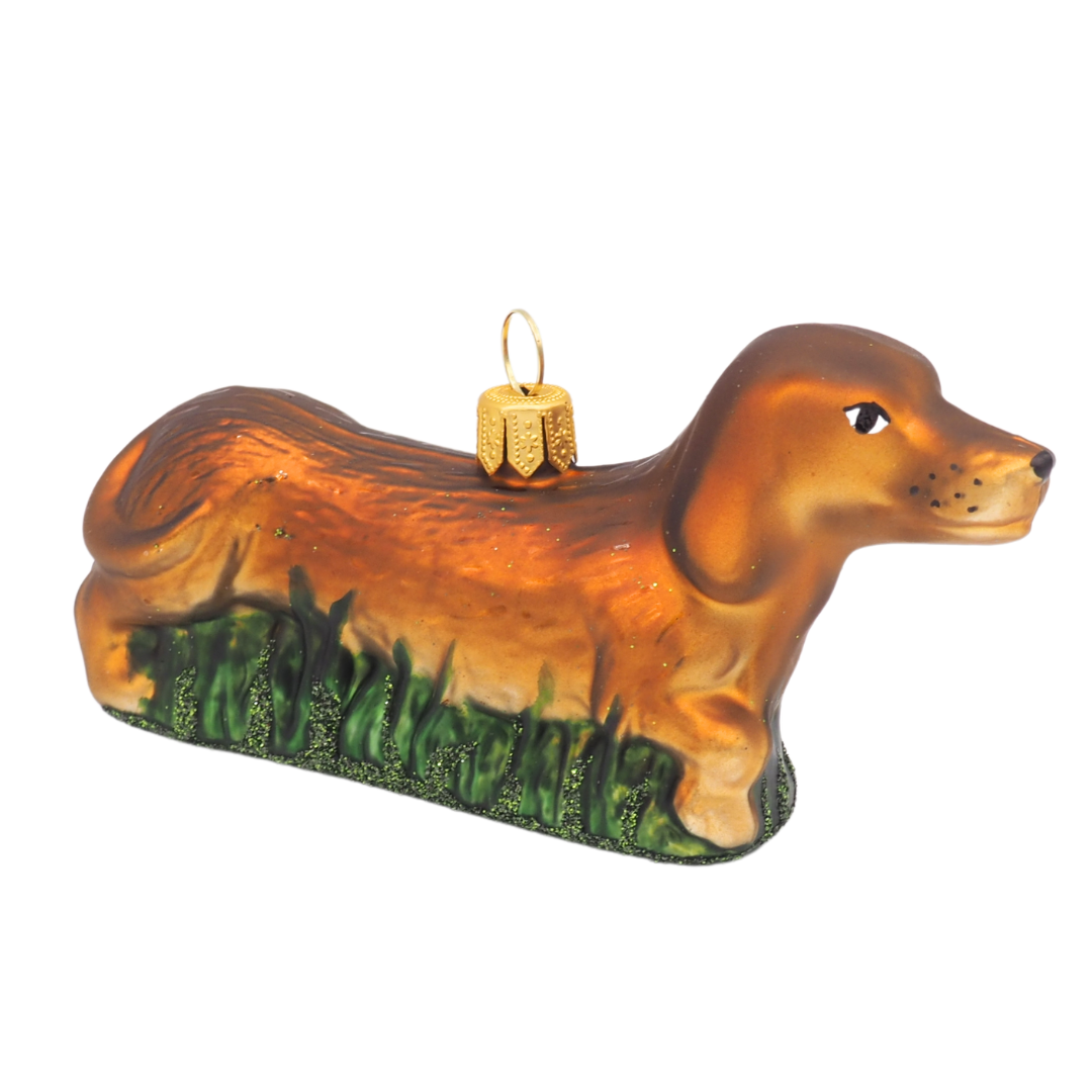 Boule de Noël Teckel Marron | Designproducten en originele cadeaus