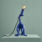 Lampe de table Baby Otto l’Octopus Bleu Résine 15,5 x 13,5 cm