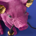 Tischlampe Schwein Rosa