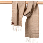 Écharpe Beige en laine