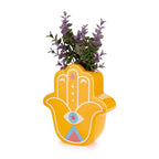 Vase Main Chanceuse jaune