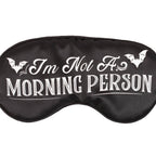 Masque de sommeil en satin « I'm Not a Morning Person »