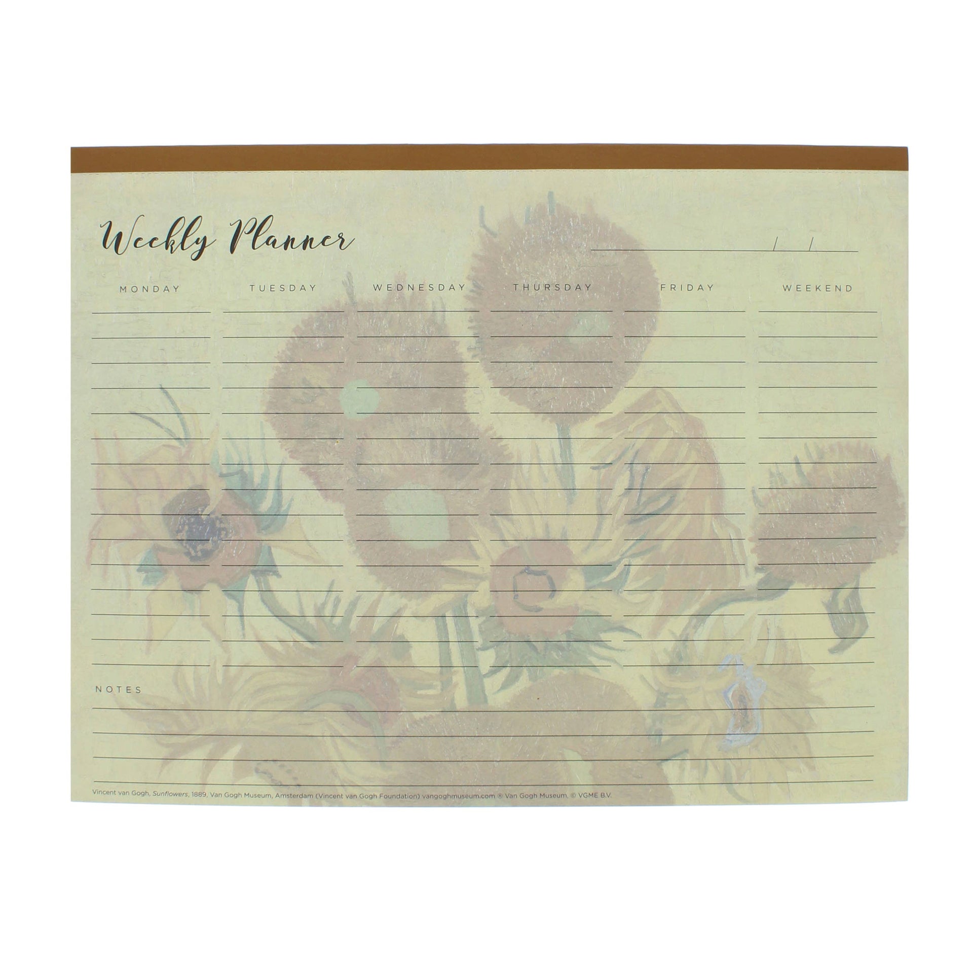 Designcadeau – Tapis de bureau – Van Gogh | Blueprint Collections – vue 1