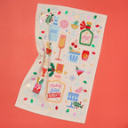 Torchon décoratif de Noël Spirits Bright | Designobjekte & Geschenkideen