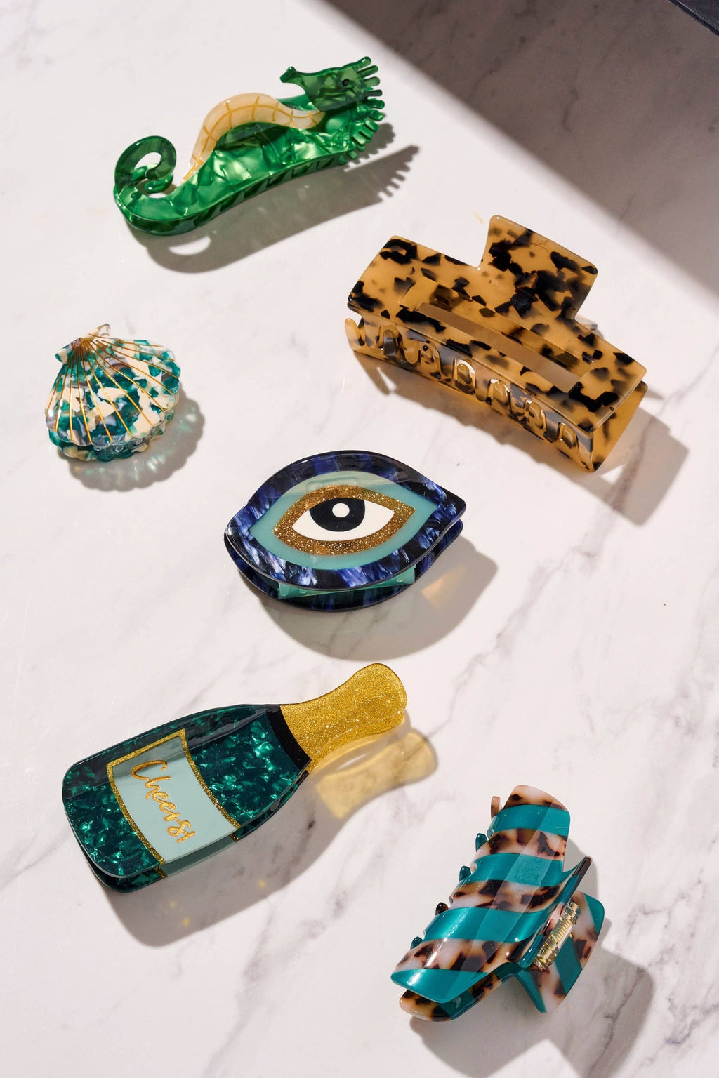 Pince à cheveux Coquillage Citron | Designproducten en originele cadeaus