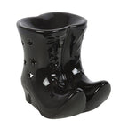 Brûleur d'huile Halloween Bottes de Sorcière Noires