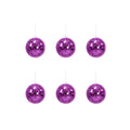 Boule de Noël Disco Rose - 6-Pack
