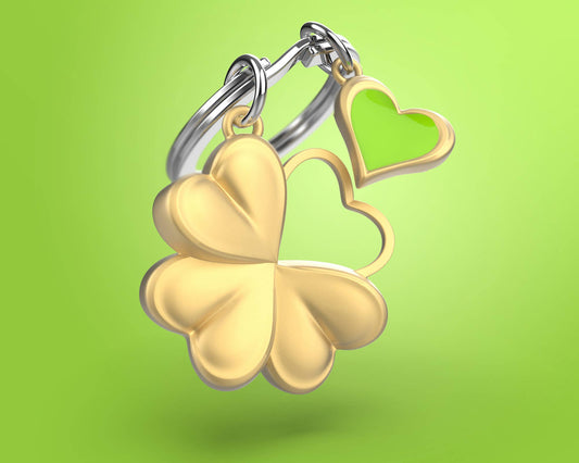 Four Leaf Clover Keychain