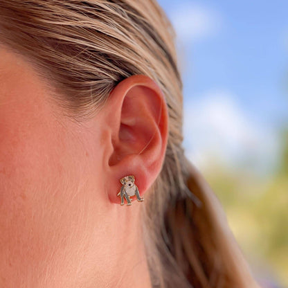 Boucles d'oreilles Pitbull